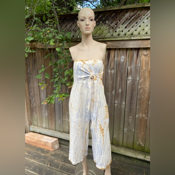 Tie-Dye Tube Top Romper - Picture 7 of 14